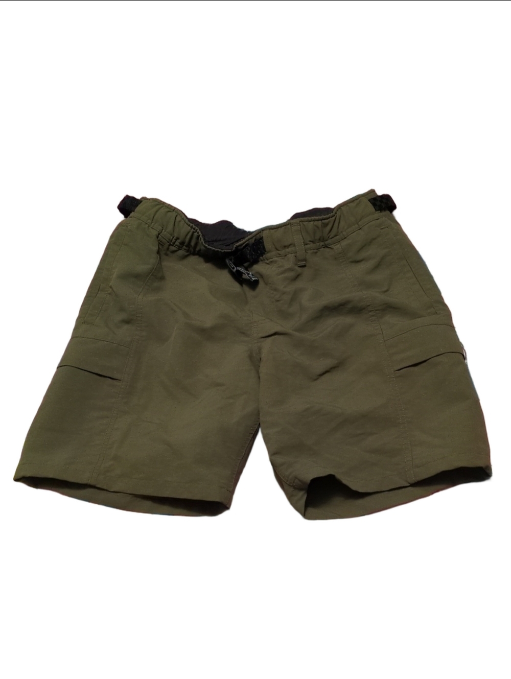 Vans Rip Stop Olive Green Cargo Shorts Size Small